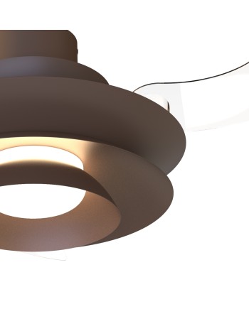 ACONCAGUA * PLAFÓN/VENTILADOR LED - CAFE